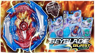 INFINITE ACHILLES AND NERFED WAVE 4 BEYBLADE BURST SURGE HD PICS UPDATE [upl. by Sievert]