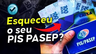 Pis Pasep Esquecido O que fazer após o prazo de saque [upl. by Cowen213]