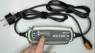 CTEK MXS 50 Auto Batterie Ladegerät  Car battery charger [upl. by Chita]