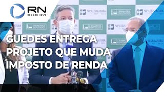 Paulo Guedes entrega segunda fase da reforma tributária [upl. by Menashem]