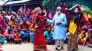 কন্যা বিদায়ের গীত বিয়াই গো আমার ময়না যে বিছানা পাড়িবার পায় না biyer geet  biyer geet bangla [upl. by Galatea]