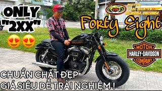 Harley Davidson Forty Eight “48” chuẩn chất đẹp giá siêu yêu dễ trải nghiệm lên sóng mời anh em 😎😍 [upl. by Jerome]