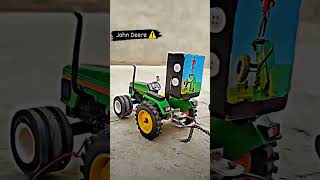 John Deere tractor model 🚜🚜modal topmodal views trending farming subscribe johandear [upl. by Ahsikit]