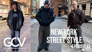 【STREET SNAP】New York Street Style Ep13｜Winter Trends 2024 [upl. by Llenrad]