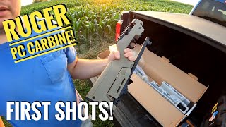 Ruger PC Carbine First Shots FDE Model How Will It Perform [upl. by Aciret]