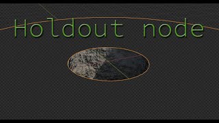 Holdout node Blender 283 [upl. by Okiram]