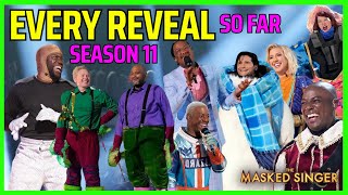 All Masked Singer Season 11 Reveals  So Far [upl. by Aivatnuhs]