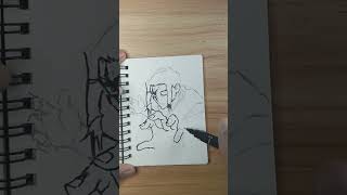 Drawing Noritoshi Kamo from Jujutsu Kaisen animeedit animedrawing animesketch jujutsukaisen [upl. by Thgiled]