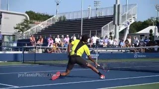 Felix AugerAliassime 2015 US Open juniors 4K [upl. by Aciram]