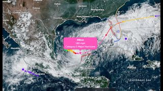 Hurricane Milton Timelapse READ DESC AND PINNED COMMENT [upl. by Moriarty]