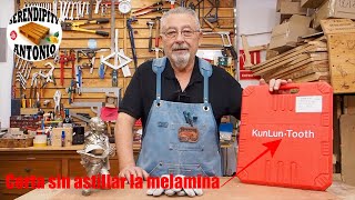 ¿Cortar MELAMINA SIN ASTILLAR La respuesta está en este video [upl. by Haikan]