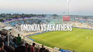 OMONOIA vs AEK Athens 11  ΟΜΟΝΟΙΑ 11 ΑΕΚ Αθηνών  Friendly  GSP Stadium  OMONOIA Fans [upl. by Oynotna]