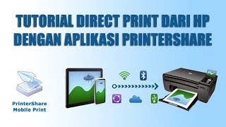 printershare TUTORIAL DIRECT PRINT DARI HP DENGAN APLIKASI PRINTERSHARE [upl. by Mylan]