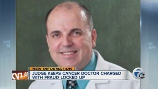 Judge keeps cancer doctor Farid Fata charged with fraud locked up [upl. by Lebasiairam]