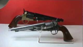 Colt M1860 Army Revolver Replicampg [upl. by Ryhpez]