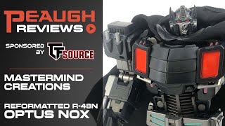 Video Review Mastermind Creations  R48N OPTUS NOX [upl. by Leith934]