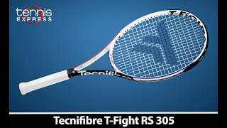 Tecnifibre TFight RS 305 Tennis Racquet Review  Tennis Express [upl. by Hahcim]