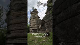 Pulpit Rock in Decorah IA [upl. by Aissatan]