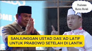 USTD DASAD LATIF TERUS TERANG SOAL PRABOWO TERBARU [upl. by Winola]