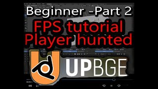 D420 Upbge FPS tutorial Part 2  enemy hunt the player [upl. by Ahsoj814]