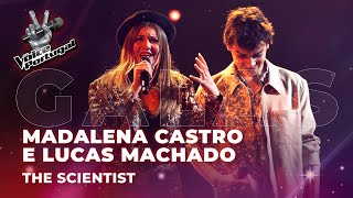 Madalena Castro e Lucas Machado  quotThe Scientistquot  Gala de Fim de Ano  The Voice Portugal [upl. by Perle354]