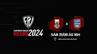 SESI BAURU X Viapol Volei SÃO JOSÉ  CAMPEONATO PAULISTA DE VÔLEI [upl. by Ylrebmek]