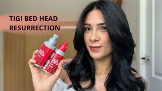 TIGI BED HEAD RESURRECTION SHAMPOO E CONDICIONADOR  Por jessicatthings [upl. by Hsoj]