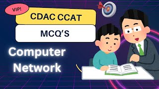 cdac exam preparation  computer network mcq for cdac exam  cdac ccat exam preparation cdac [upl. by Yecak]