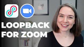 Using Loopback with Zoom for Ecamm or OBS Mac Only [upl. by Ravilob]