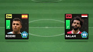 Upgrade max  RODRI amp SALAH  DREAM LEAGUE SOCCER 2024  100 shooting 100 tackling  GAMERDLS [upl. by Alameda]