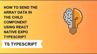 how can send my array data using props in react native expo typescript codemadness [upl. by Nojel]