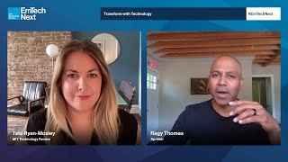 Sprinklr Founder amp CEO Ragy Thomas at MIT Technology Review EmTech Next 2023 Conference [upl. by Dyer]