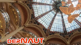 Jugendstilkuppel der Galeries Lafayette  Paris  Art Nouveau dome of the Galeries Lafayette [upl. by Whitelaw563]