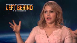 LIVE TV Network  Close Up Interview with Left Behind movie cast members Pt2 [upl. by Annawik]