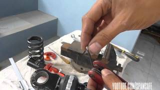 How to Rebuild FASTACE suspension mono shock [upl. by Ahsilad]