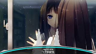 Nightcore  7 Years Female  1 HOUR VERSION [upl. by Ophelie]