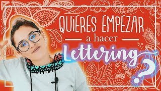 LETTERING para DUMMIES  Principiantes Kika Nieto [upl. by Batholomew]