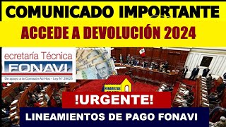 URGENTE FONAVI CÓMO SER INCLUIDO EN NUEVOS GRUPOS DE PAGO FONAVISTA5 ONP [upl. by Xenia95]