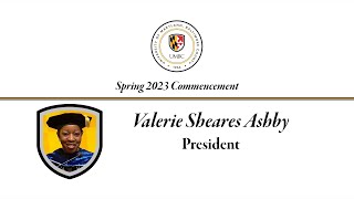 Address by UMBC President Valerie Sheares Ashby UMBC Spring Commencement 2023 [upl. by Kaycee]