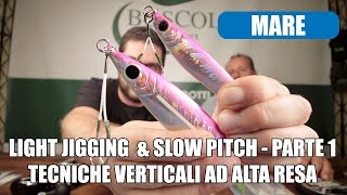 LIGHT JIGGING amp SLOW PITCH PESCA VERTICALE LEGGERA E LENTA MOLTO REDDITIZIA  PRIMA PARTE [upl. by Grizelda281]