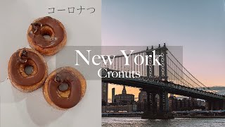 New York Vlog Dominique Ansel Bakery Trying Cronuts [upl. by Renny]