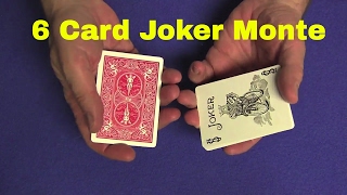 6 Card Joker Monte TUTORIAL [upl. by Bergstrom]