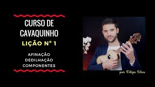 Curso de Cavaquinho  Lição nº1  Afinações dedilhação e componentes [upl. by Duntson]