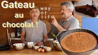 Gâteau au chocolat au four à bois  Une tuerie [upl. by Iew]