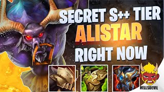 WILD RIFT  ALISTAR SECRET S TIER CHAMP RIGHT NOW  Challenger Alistar Gameplay  Guide amp Build [upl. by Pavia916]