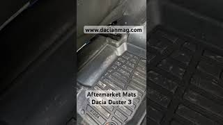 Dacia Duster 3 Aftermarket Rubber Mats  dacianmagcom duster2024 [upl. by Iah679]