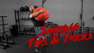 SANDBAG TRAINING  Strongman Training Tips amp Tricks [upl. by Nayra]