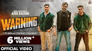 WARNING Official Video  Addi Kalyan  Haryanvi Songs Haryanavi 2024 [upl. by Saba436]