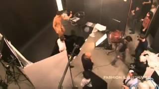 Behind the scenes Pirelli Calendar 2011 [upl. by Enner]