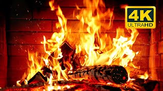 🔥 Cozy Fireplace 4K 12 HOURS Fireplace with Crackling Fire Sounds Crackling Fireplace 4K [upl. by Baptista]